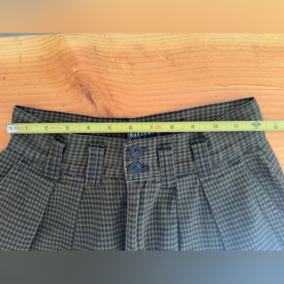 Vintage Checkered Cotton Trousers - Picture 6 of 11